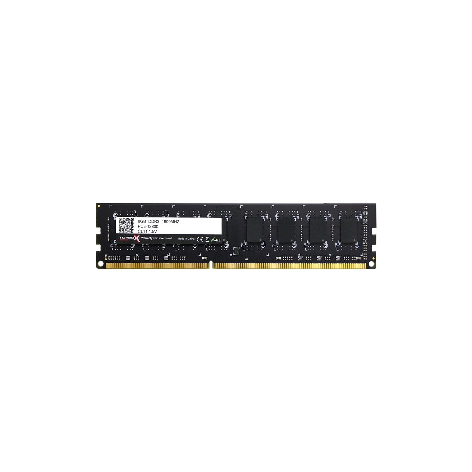 TURBOX EVORION R 8GB DDR3 1600MHZ CL11 1.5V PC RAM