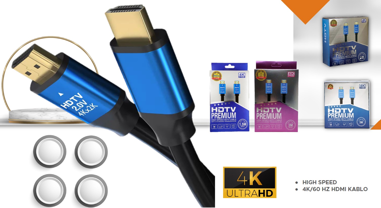 CONCORD C-592 3MT HDMI 4K KABLO
