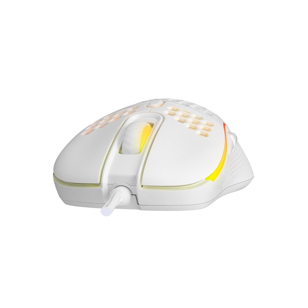 TRİO G907 3200DPİ BEYAZ RGB LEDLİ GAMİNG MOUSE