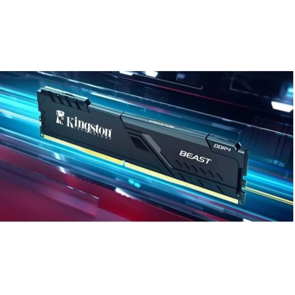 KINGSTON KF432C16BB/16 16GB DDR4 3200Mhz CL16 SOĞUTUCULU SİYAH RAM