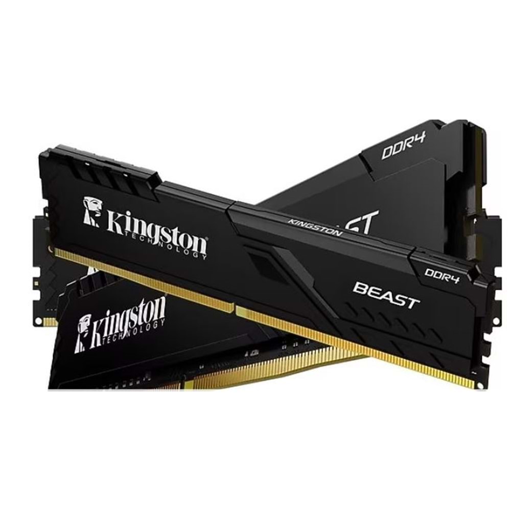 KINGSTON KF432C16BB/16 16GB DDR4 3200Mhz CL16 SOĞUTUCULU SİYAH RAM