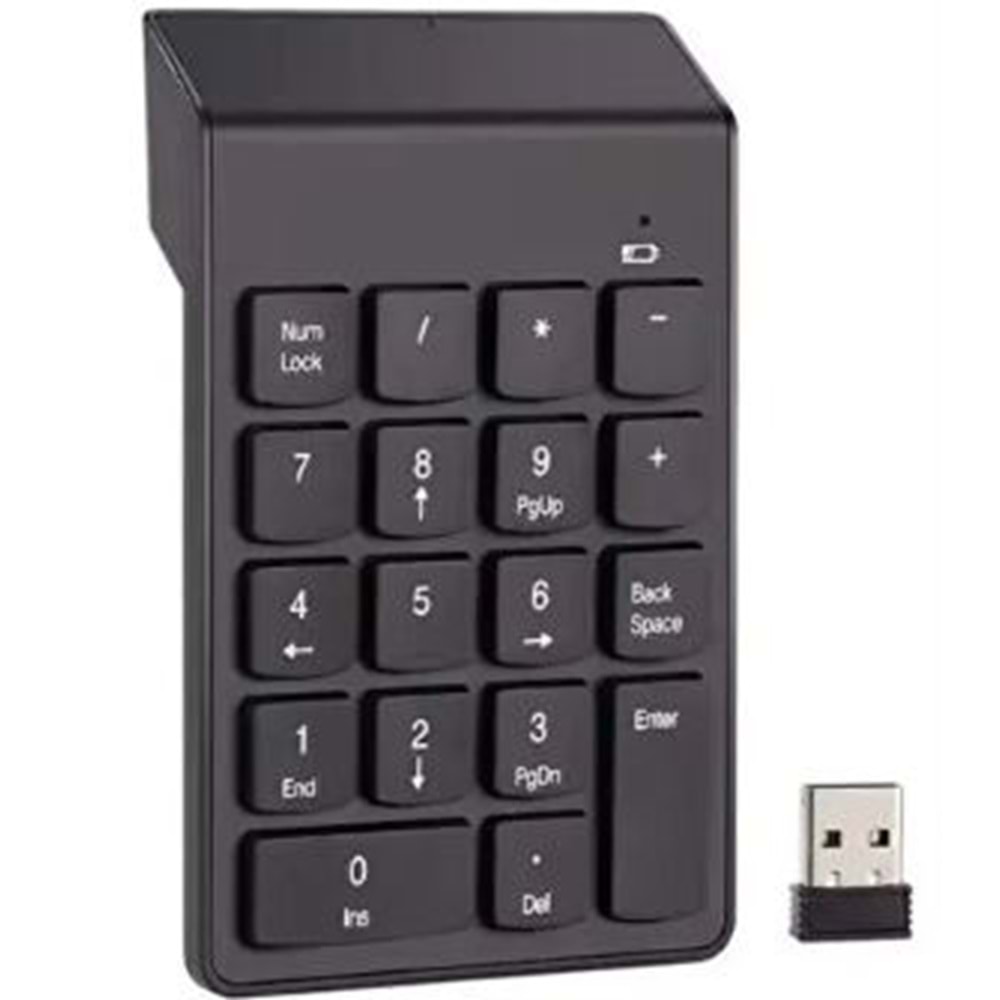 HADRON KABLOSUZ NUMERİK KLAVYE HDX2504
