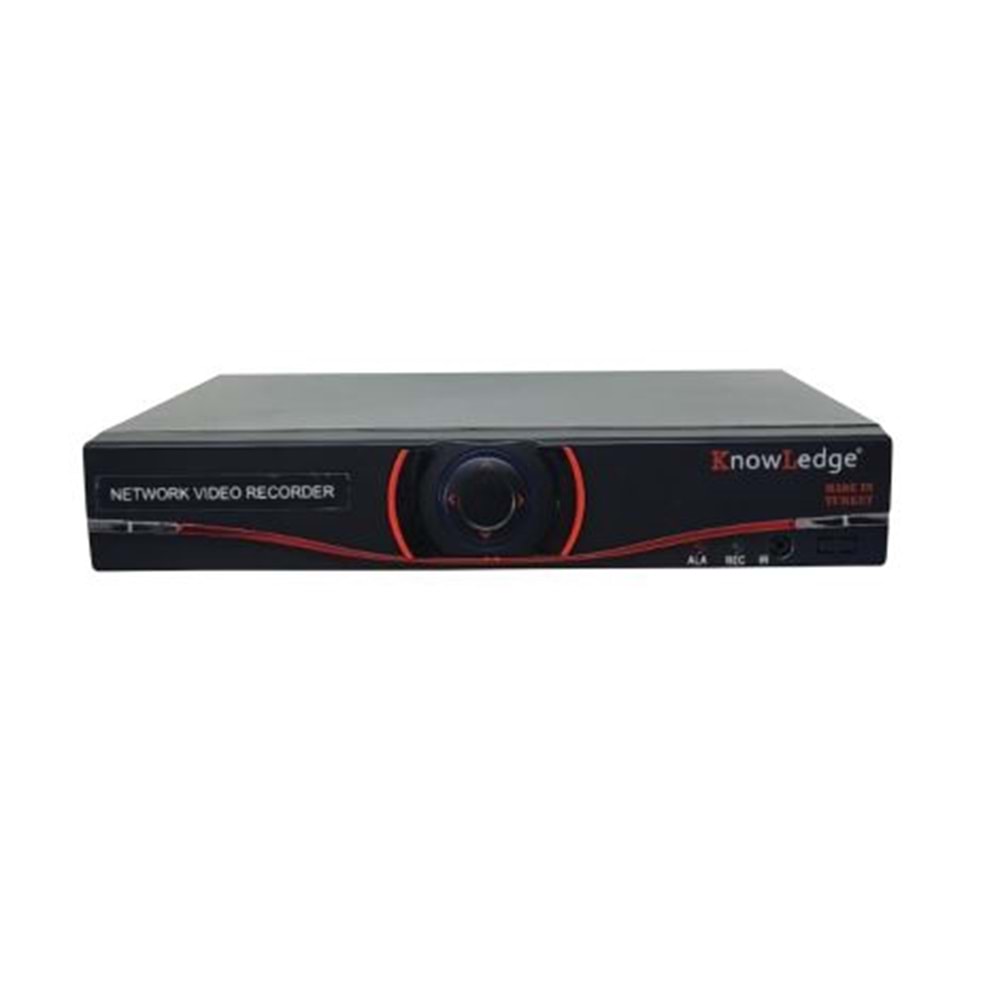 IC KL IVR4K10-1 SC 10 KANAL NVR 4K/5MP KAMERA DESTEĞİ - 1 HDD DESTEKLER - SMART KODEK - 1*RJ45 NETWORK GİRİŞİ - 1*VGA / 1*HDMI - DC 12V - KNOWLEDGE İZLETİCİ V3 APP