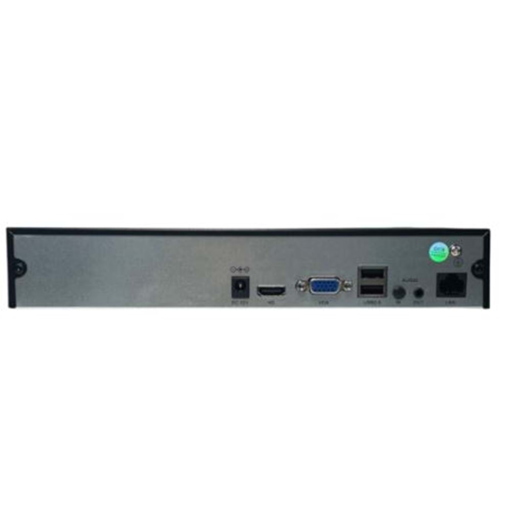 IC KL IVR4K10-1 SC 10 KANAL NVR 4K/5MP KAMERA DESTEĞİ - 1 HDD DESTEKLER - SMART KODEK - 1*RJ45 NETWORK GİRİŞİ - 1*VGA / 1*HDMI - DC 12V - KNOWLEDGE İZLETİCİ V3 APP