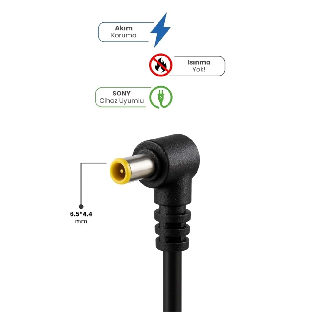 SPRANGE 19.5V-4.7A 6.5*4.4 SONY-LG ADAPTÖR SRL4
