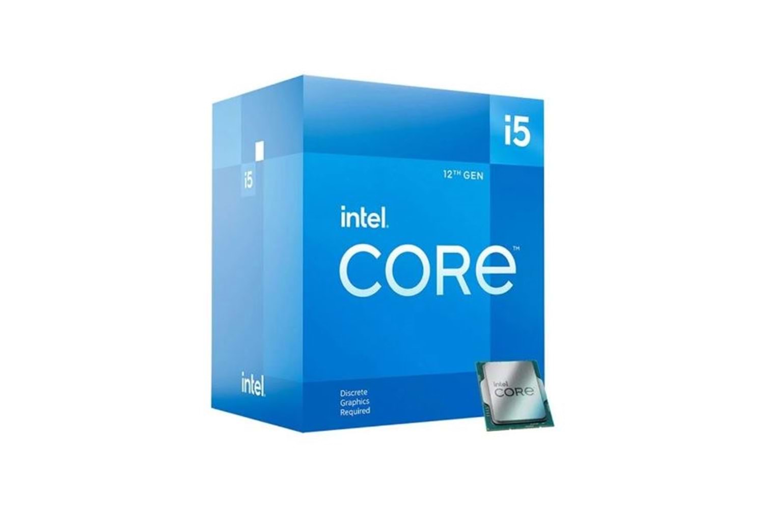 Intel Core i5 12400F Soket 1700 12. Nesil 2.50GHz 18MB Önbellek 10nm İşlemci