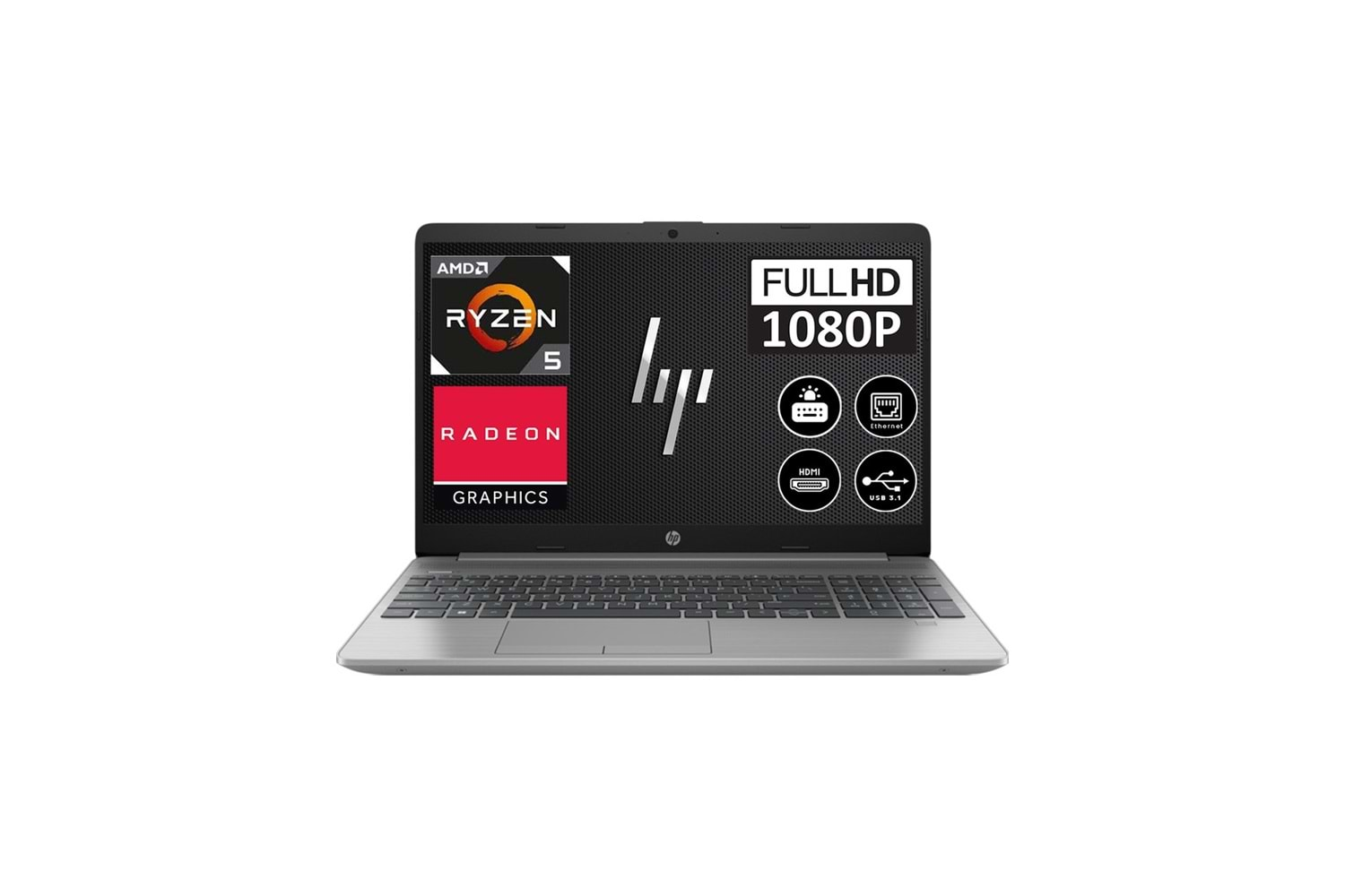 HP 255 G9 AMD Ryzen 5 5625U 8GB RAM 512GB SSD 15.6