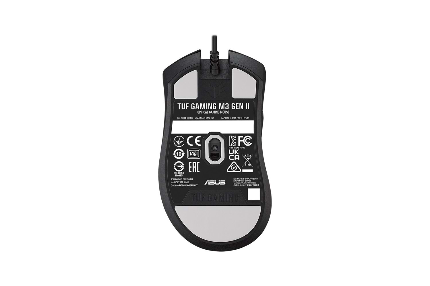 ASUS TUF GAMİNG M3 GEN II 8000 DPİ / 200 İPS / 1000 HZ HAFİF TASARIM OYUNCU MOUSE