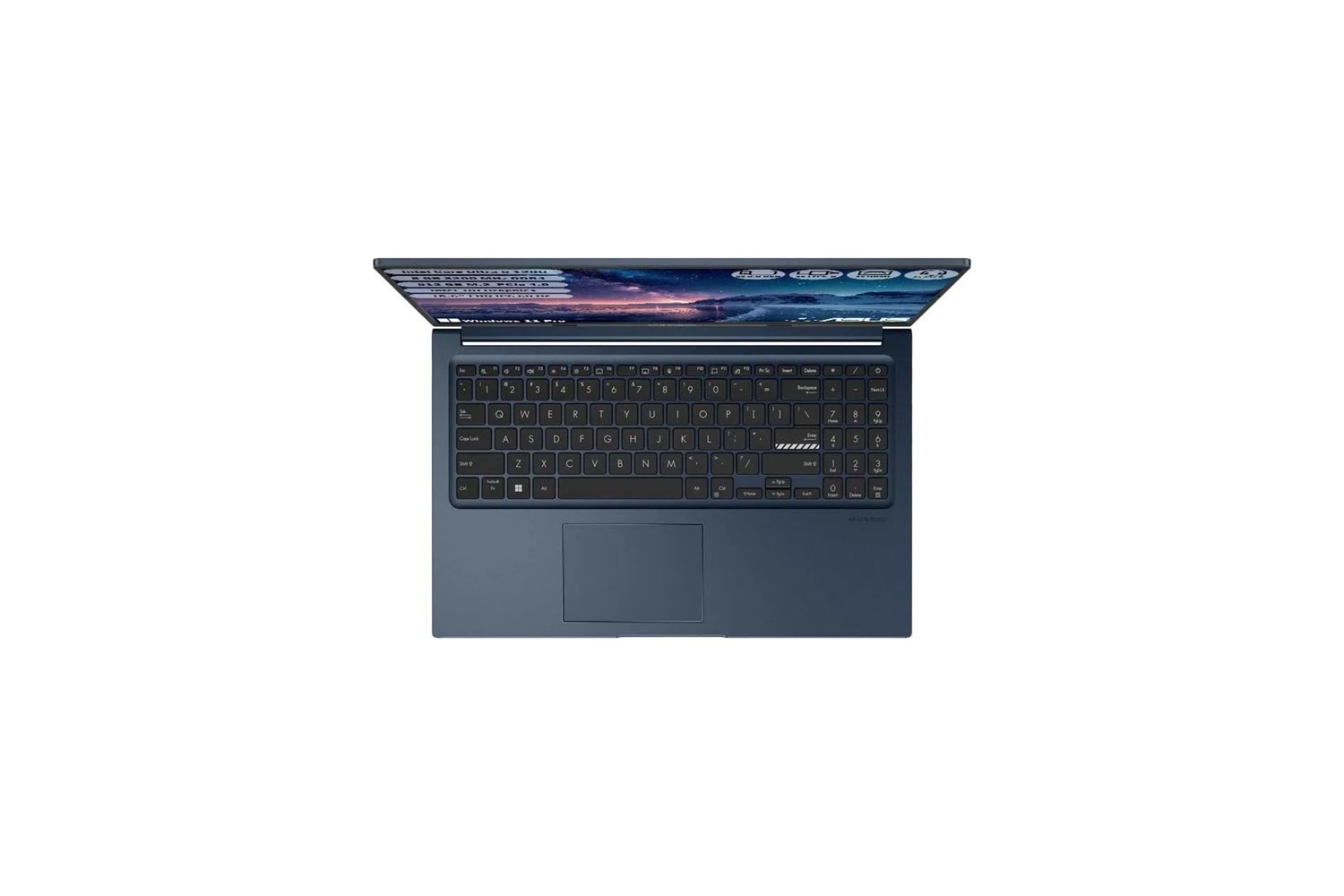 ASUS VİVOBOOK İNTEL CORE 5 120U 8GB DDR5 RAM 512GB M.2 SSD 15.6
