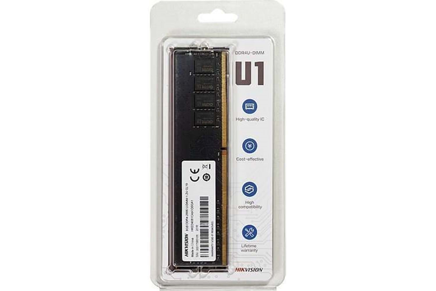 HIKVISION 8GB DDR4 3200MHZ MASAÜSTÜ PC RAM