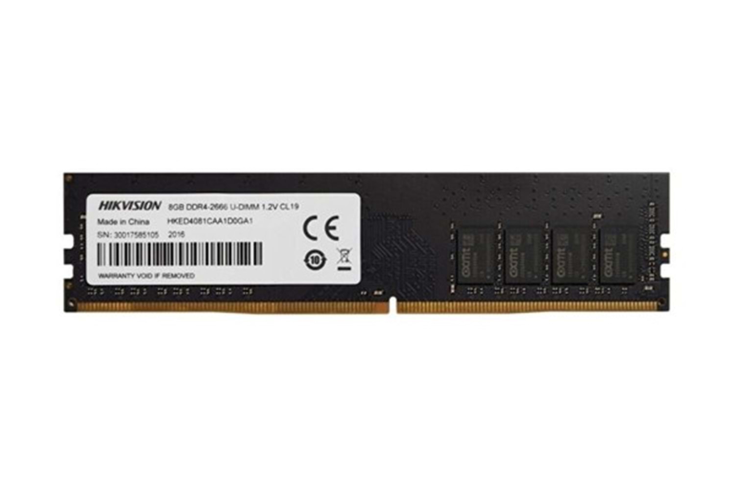 HIKVISION 8GB DDR4 3200MHZ MASAÜSTÜ PC RAM