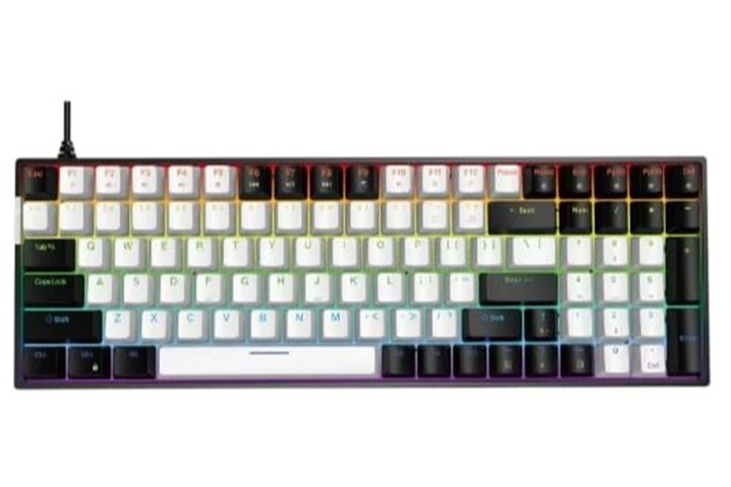 JEDEL KL160 RGB BLUE SWITCH MEKANİK KABLOLU KLAVYE