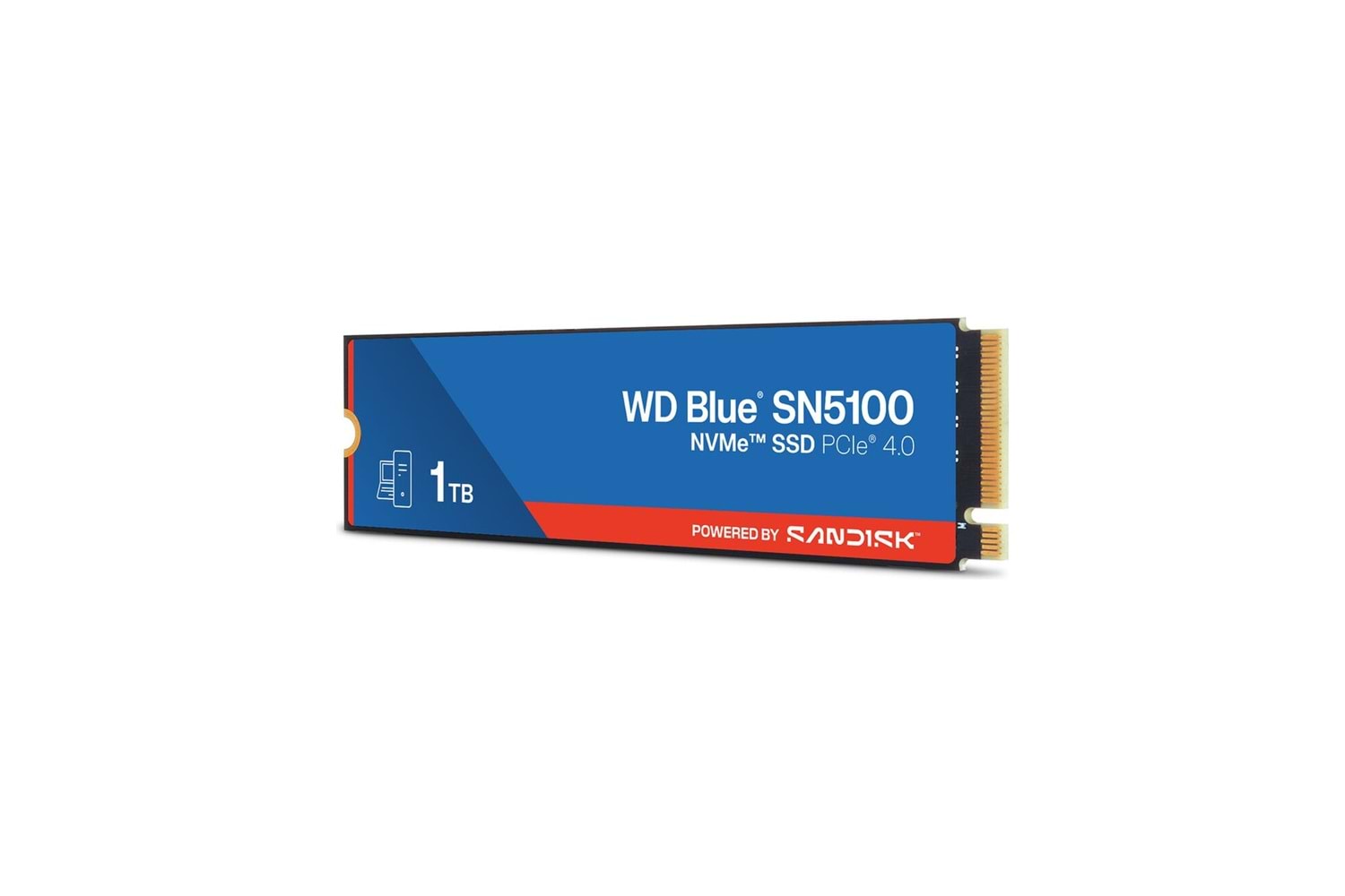 WD BLUE SN5100 1TB M.2 NVME (7100/6700MB/S) PCIE 4.0 NVME SSD DISK