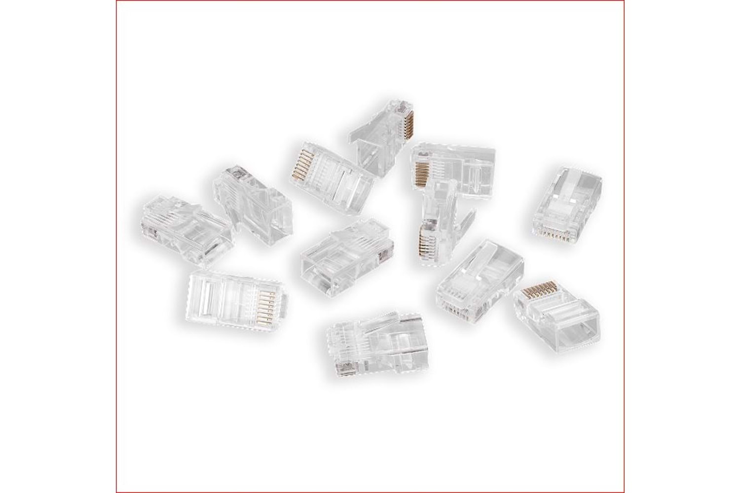 SLİNK SL-COB20P YENİ NESİL DELİKLİ 100LÜ RJ45 JACK PAKET