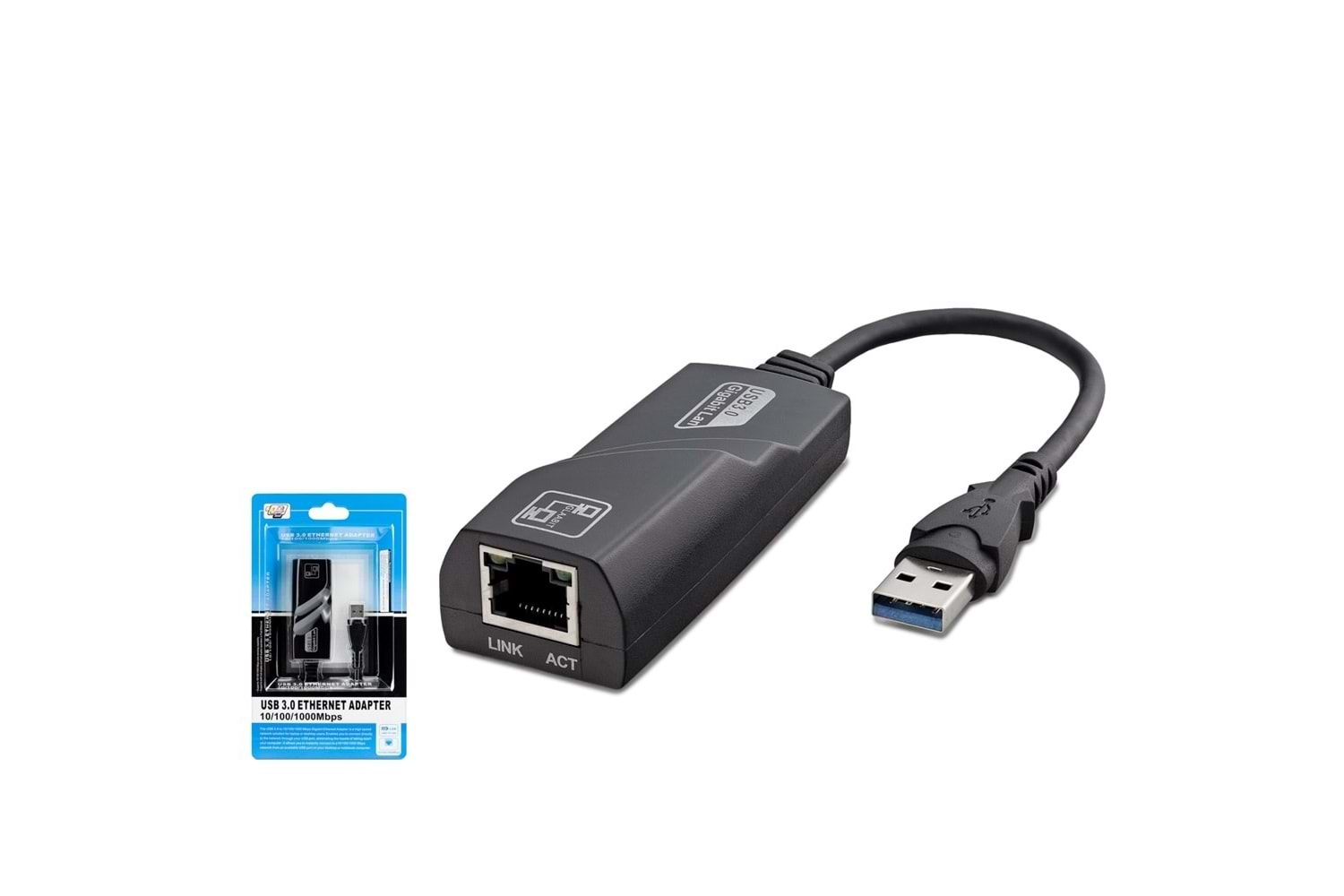 ETHERNET TO USB 3.0 10/100/1000 Mbps AX5265