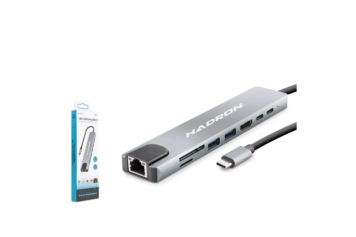 TYPE-C TO USB 3.0 , 4K HDMI DESTEK , TYPE-C BAĞLANTI HDX7841