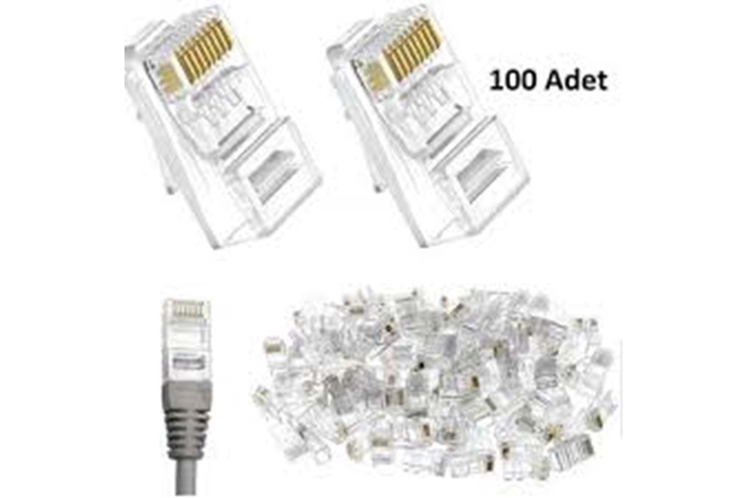 S-LINK RJ-45 100 LU SL-COB8P ESKİ NESİL