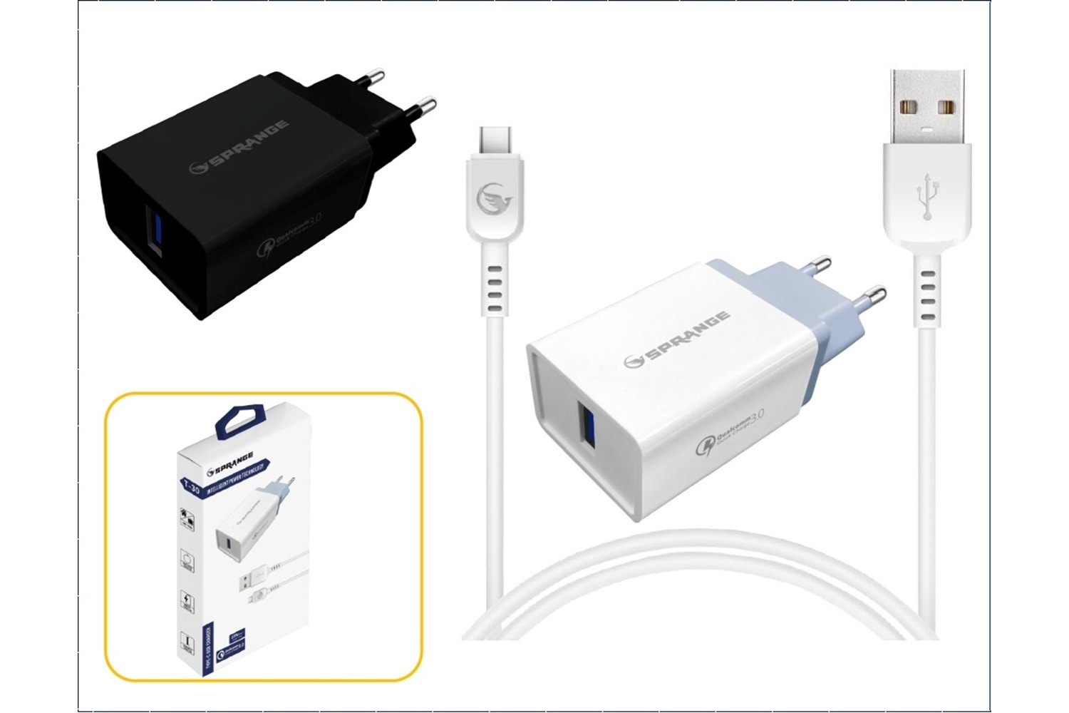 SPRANGE T-30 TYPE-C USB CHARGER