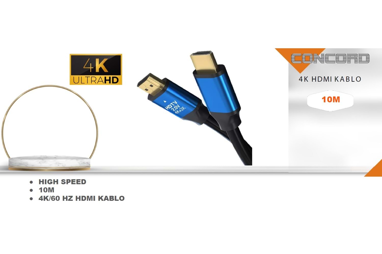 10.M HDMI 4K KABLO C5910 C-5910
