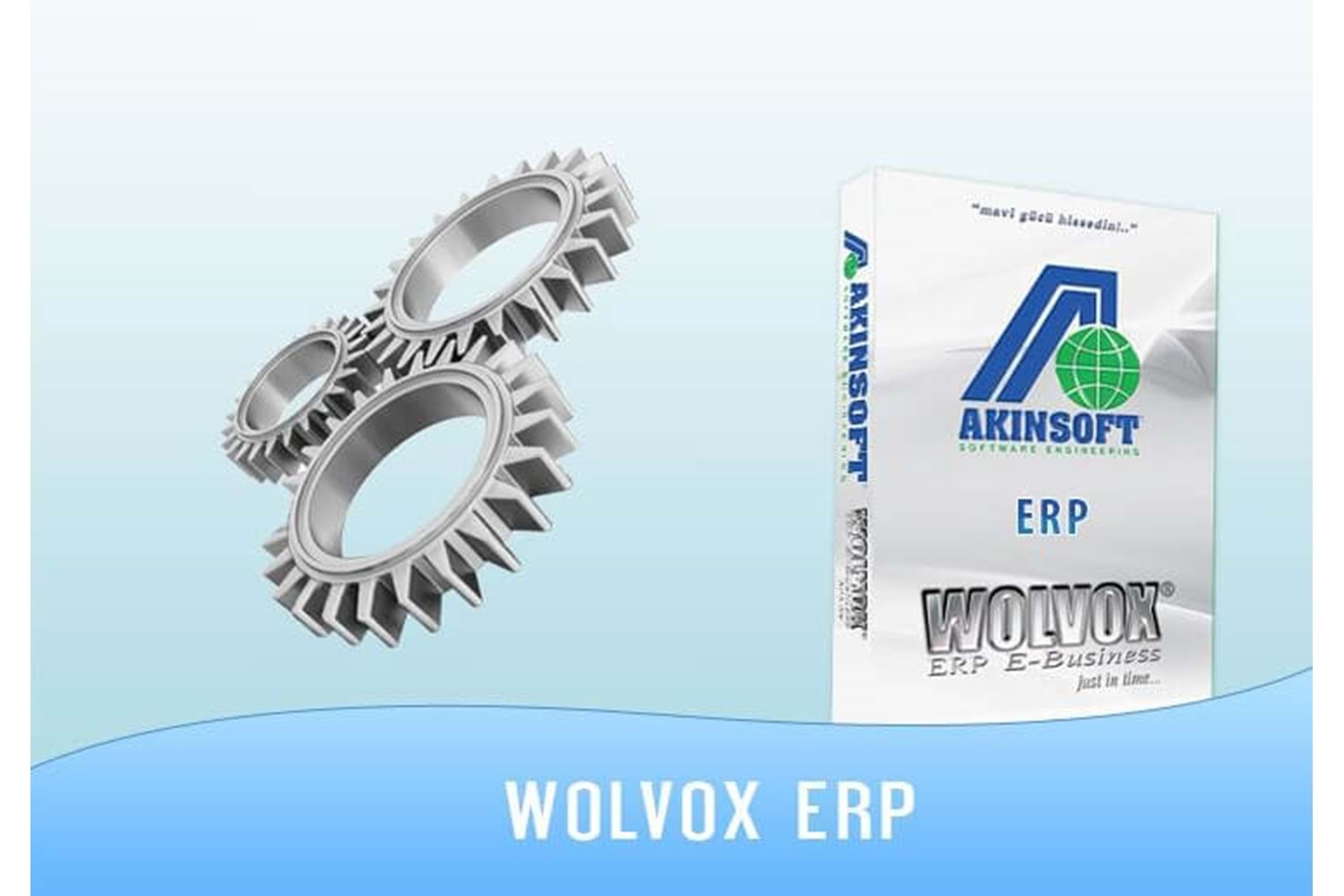 AKINSOFT Wolvox 9 ERP MUHASEBE + E FATURA