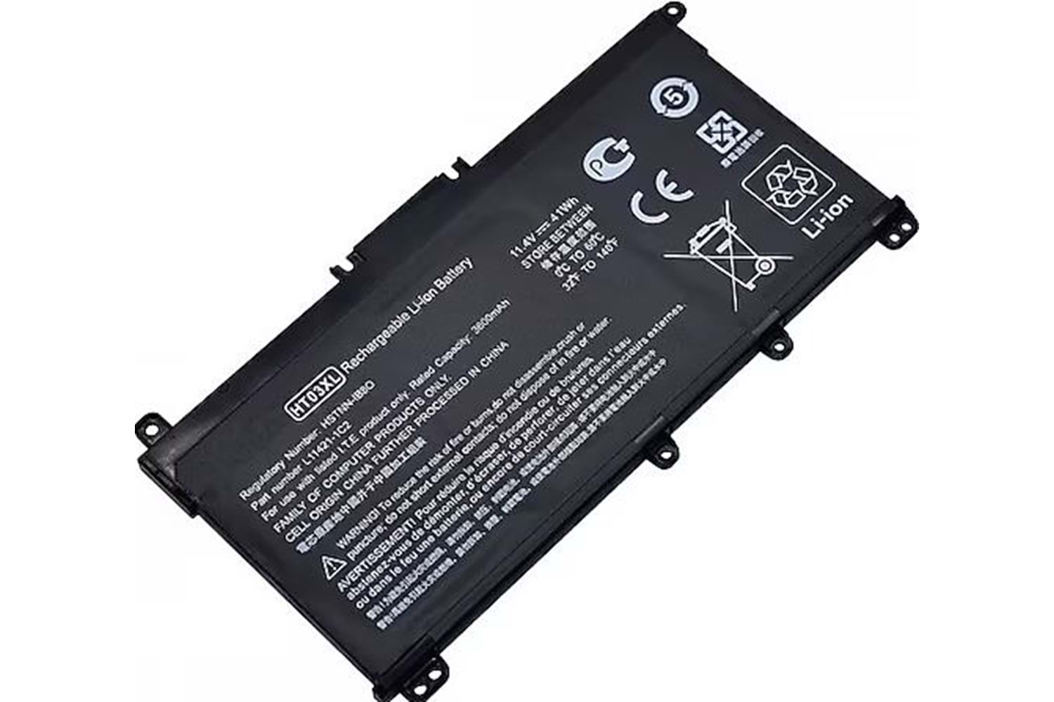 Hp Pavilion 255 g7 15-cc Serisi HT03xl HSTNN-UB7J TPN-Q190 920070-855 , 11.4V 3400MAH