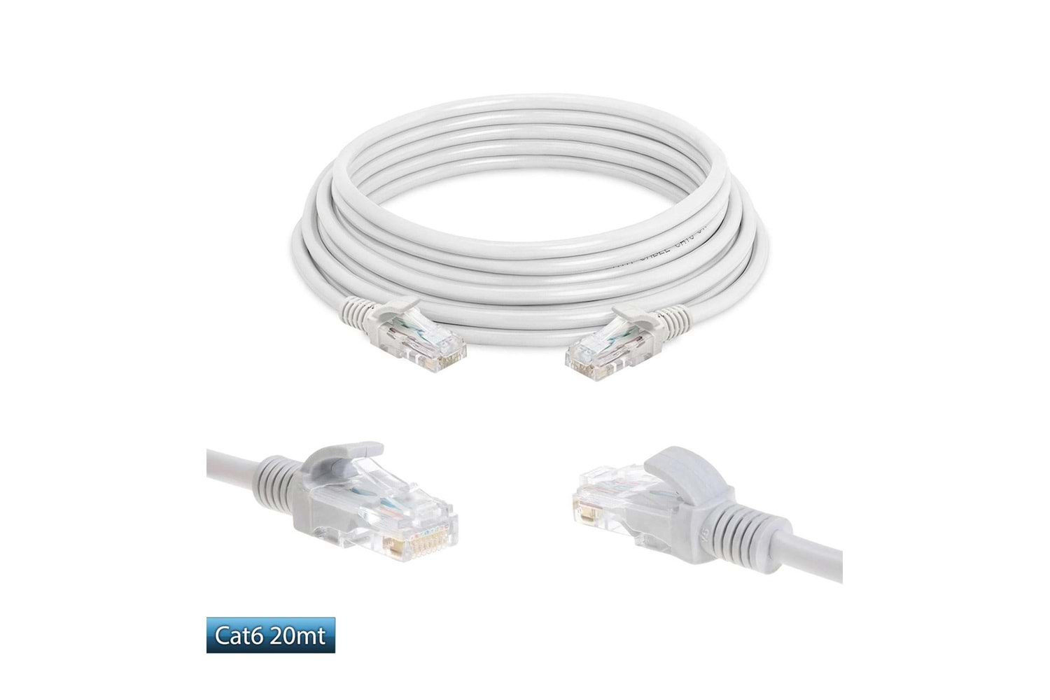 20M GAB-C620 ETHERNET PATCH CAT6 POSETLI KABLO