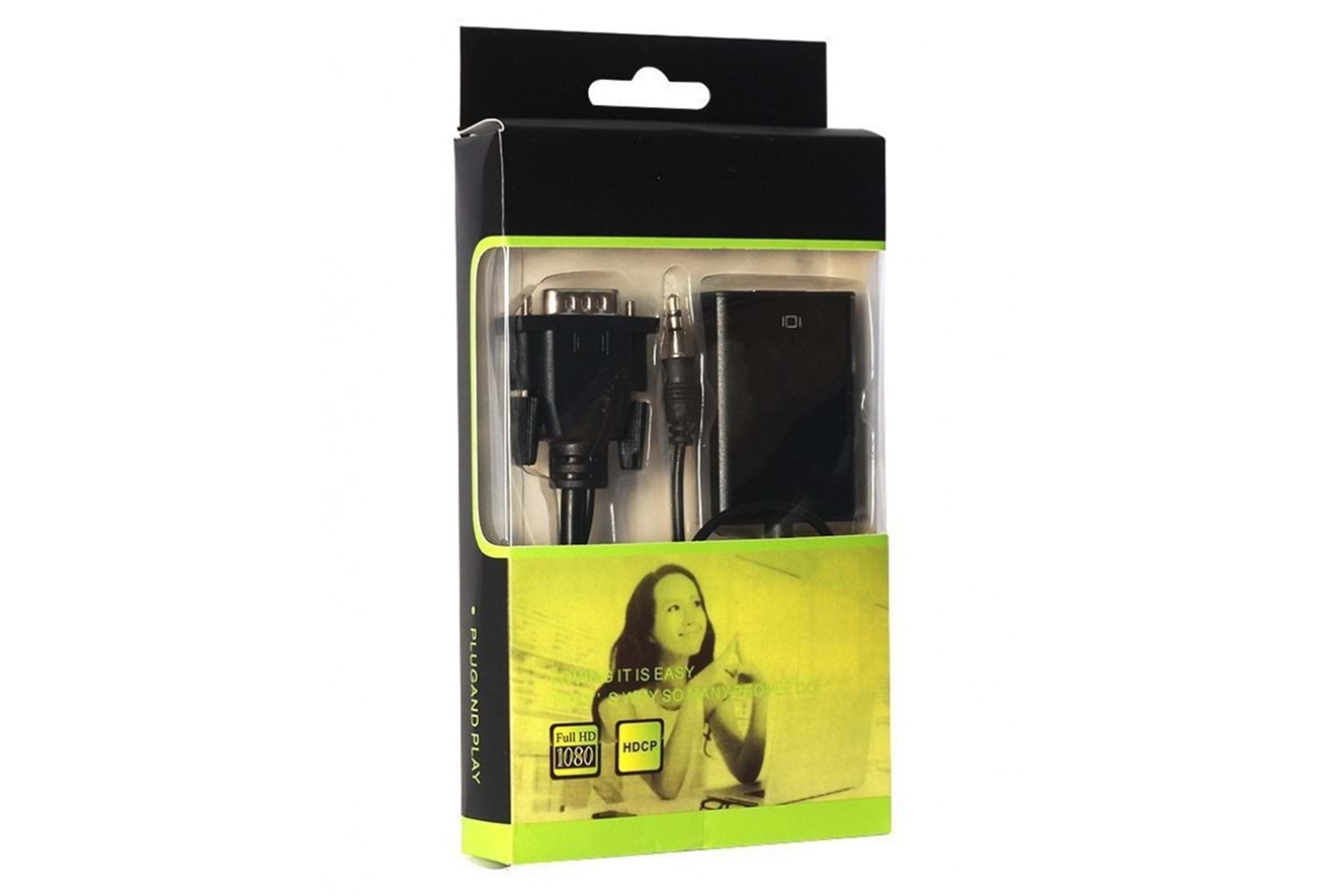 VGA TO HDMI DÖNÜŞTÜRÜCÜ GAB-VGHD