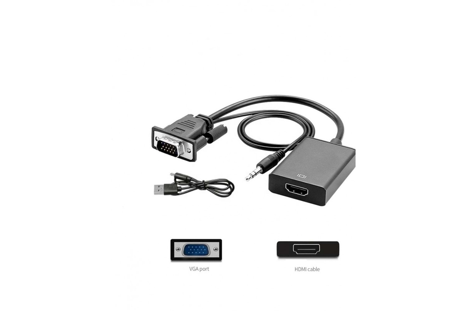 VGA TO HDMI DÖNÜŞTÜRÜCÜ GAB-VGHD