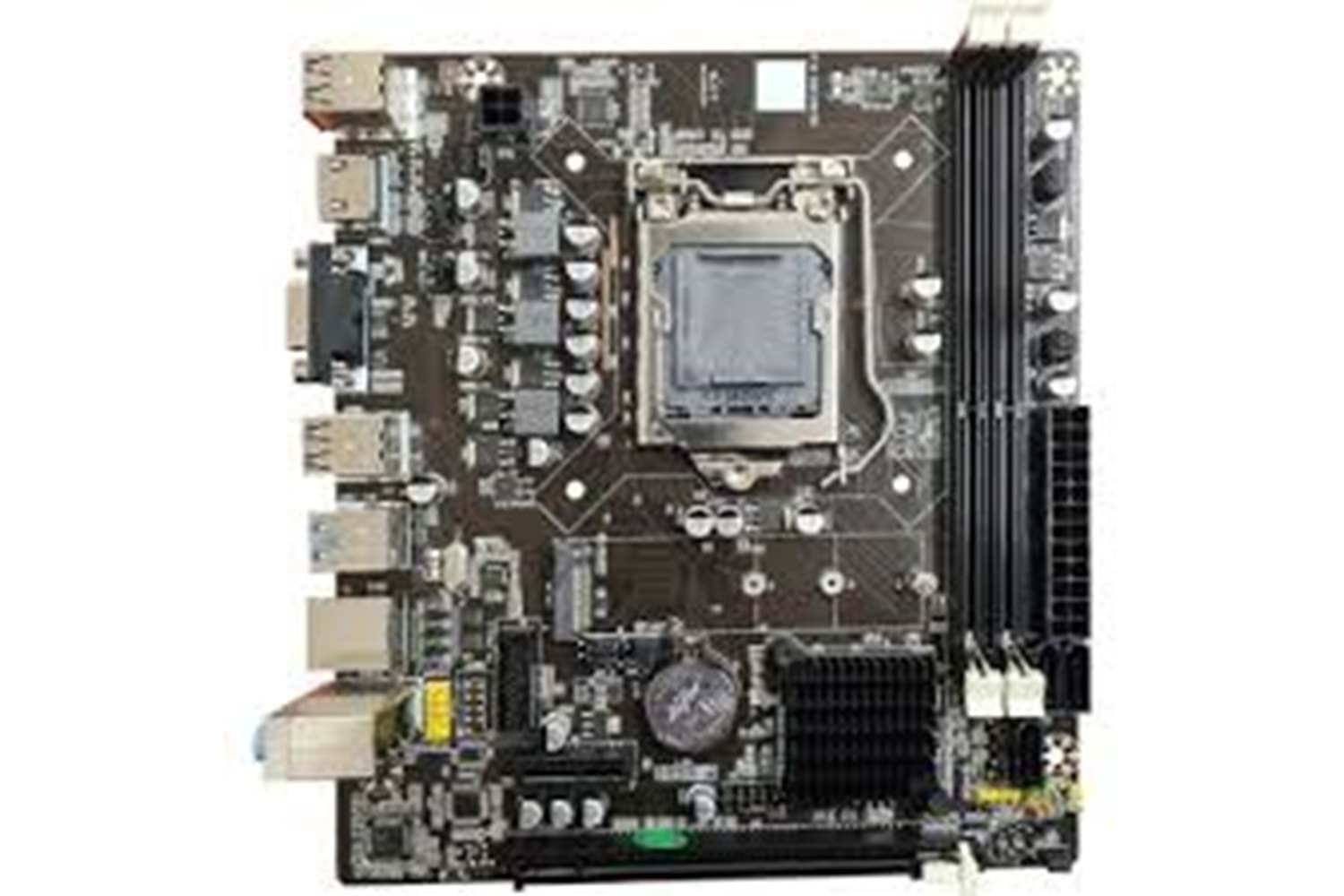 TURBOX B75(H61) M2 DDR3 1600MHZ USB 3.0 VGA HDMI 1155P 2.3.GEN ANAKART