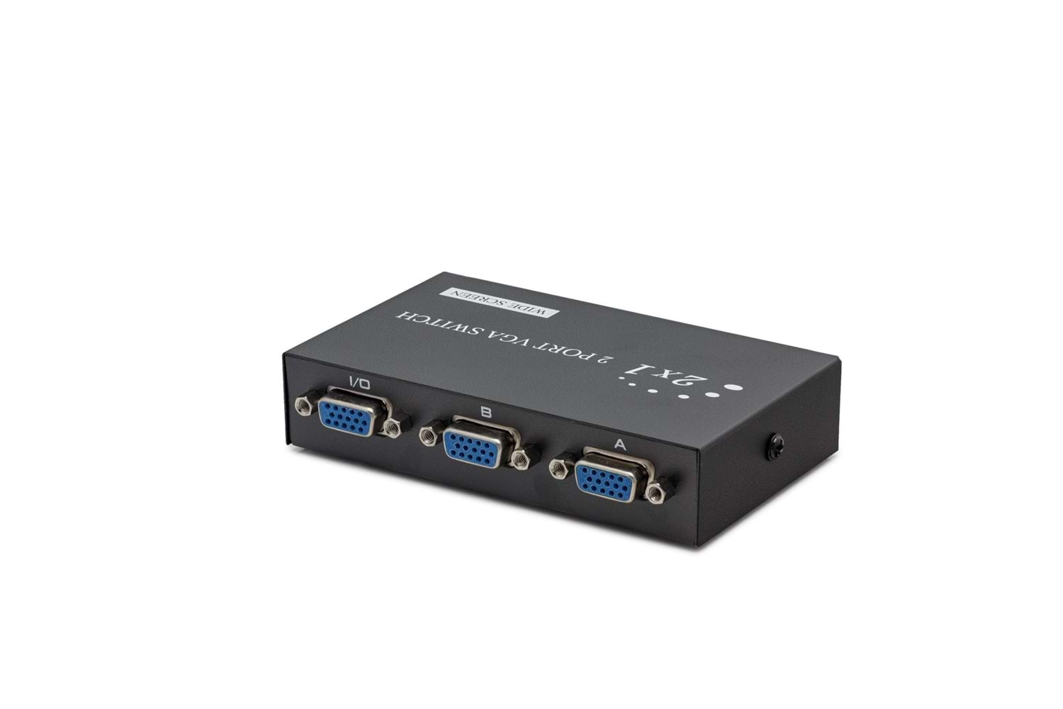 VGA SWITCH 54MHZ 2 GİRİŞ 1 ÇIKIŞ BUTONLU GEÇİŞ 2PORT HDX1280 HADRON