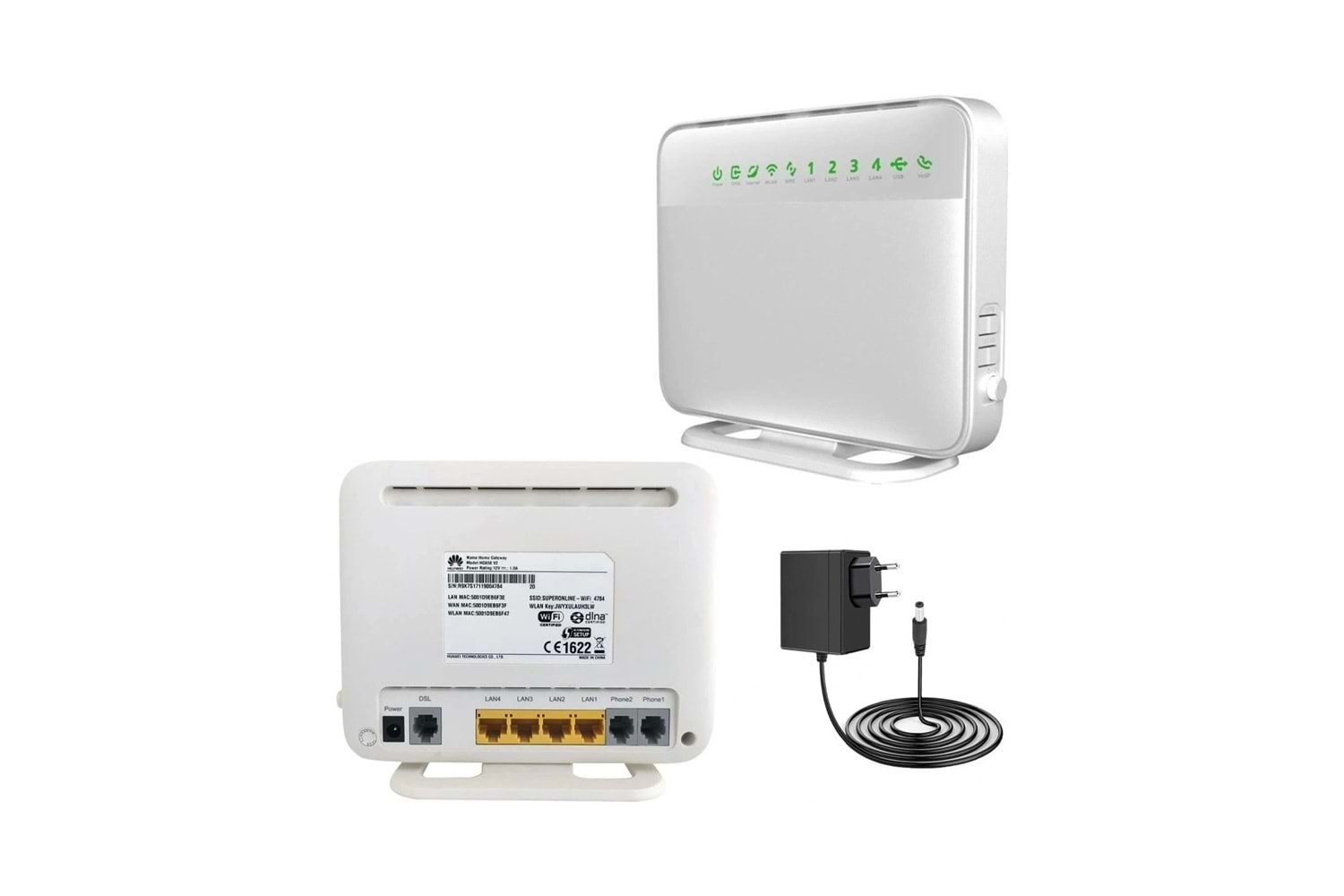 VDSL MODEM TTNET - HUAWEI HG630A - HG658 V.2 (YENİLENMİŞ )