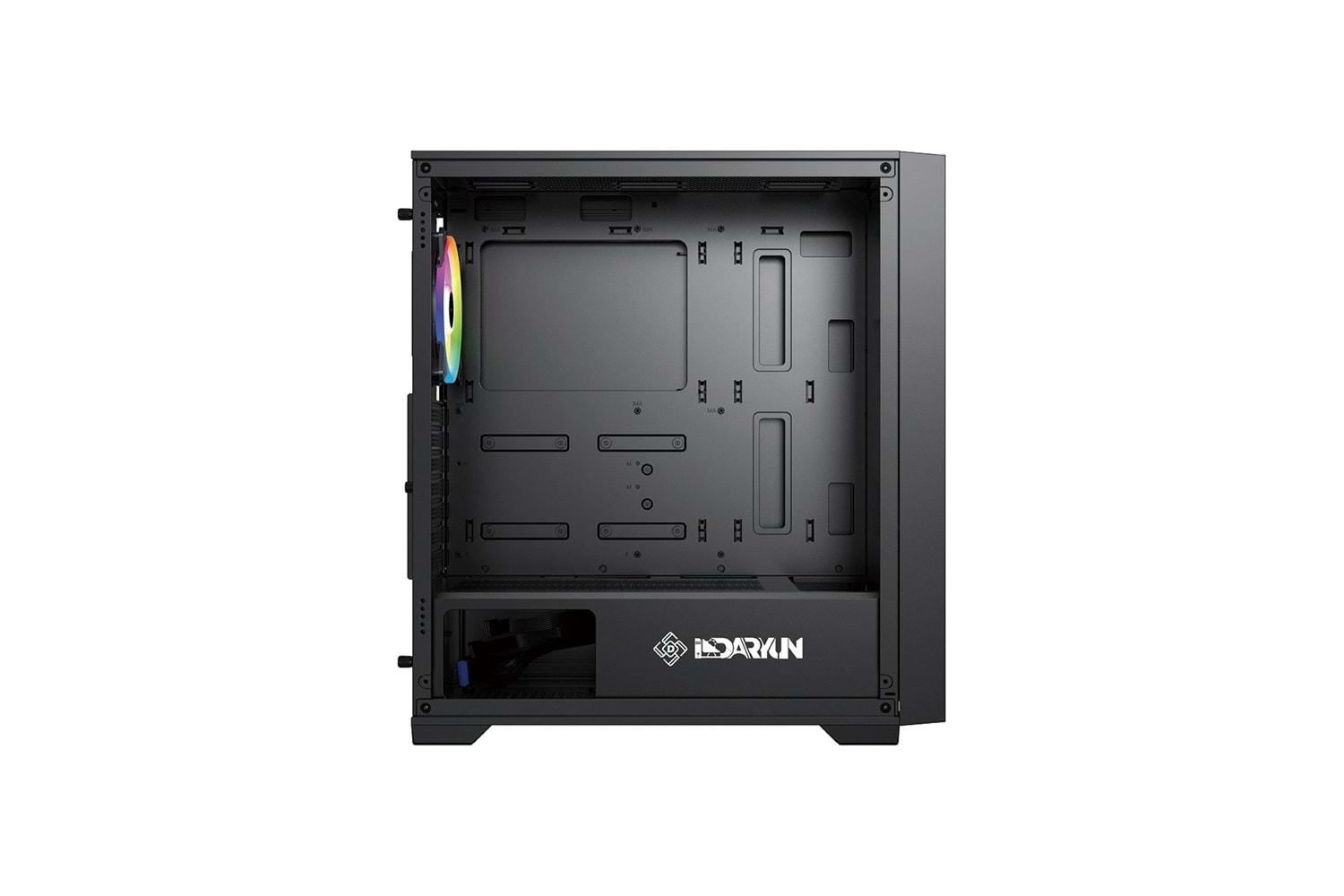 DARYUN NİRSA GAMING PRO 4 x 120 MM BLACK ARGB FANLI BİLGİSAYAR KASASI