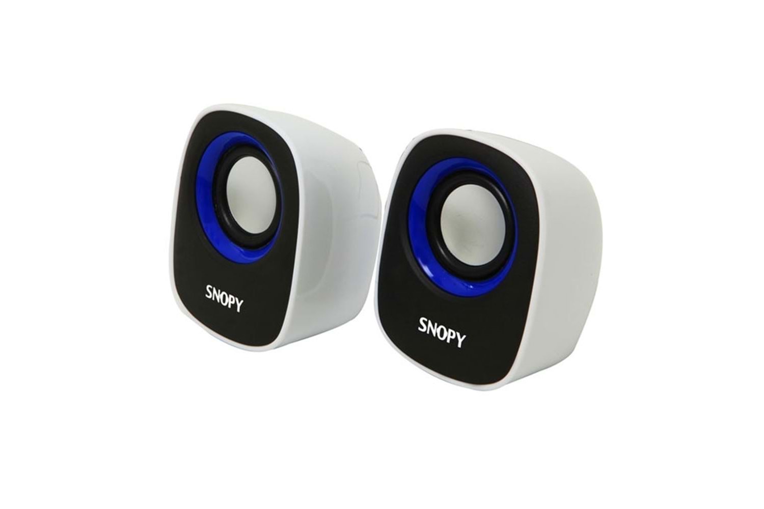 SNOPY 2.0 Multimedia USB BEYAZ-MAVİ HOPARLÖR SN-120