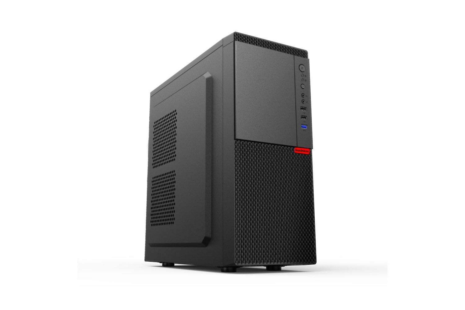 Business E130 1x USB 2.0 250W 300W ATX Bilgisayar Kasası Turbox