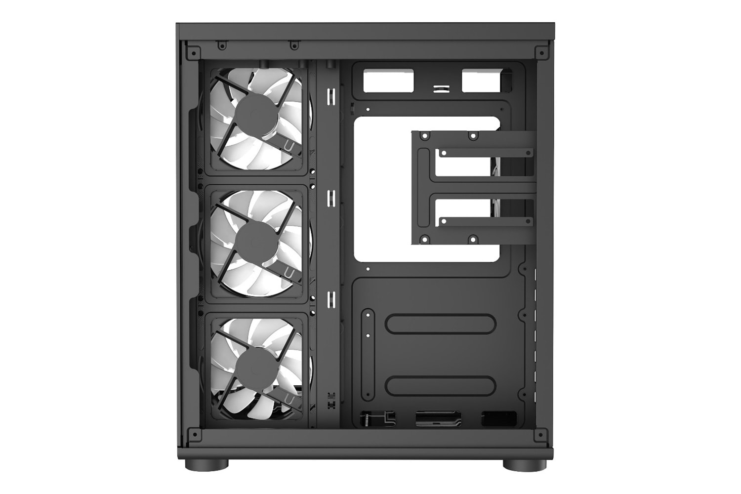 TURBOX AKVARYUM CAM TASARIM 4XARGB FAN 500W PSU USB 3.0 ATX TERAS OYUNCU KASA