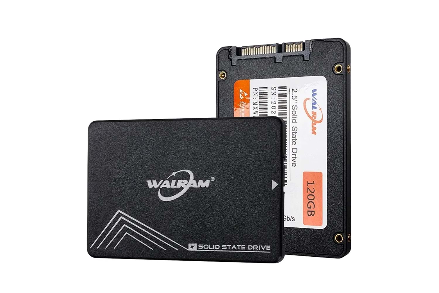 WALRAM 120GB 560/500 MBS OKUMA YAZMA HIZI SATA3 3D TLC NAND SSD DISK