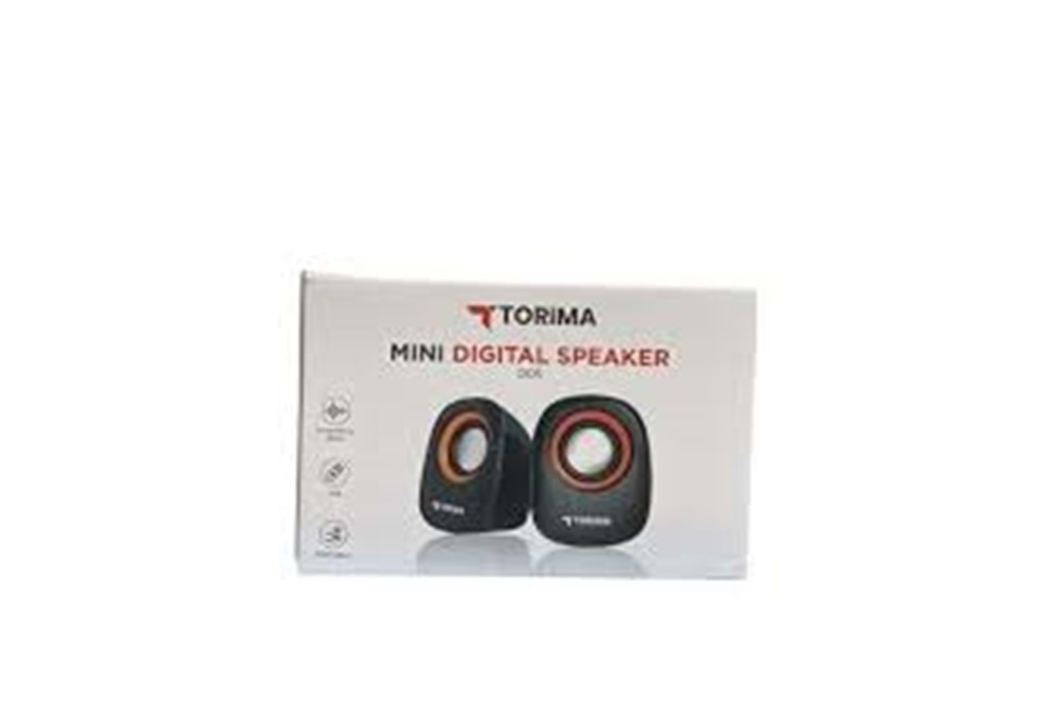 1+1 Siyah Mini Pc, Notebook Hoparlör D17 usb