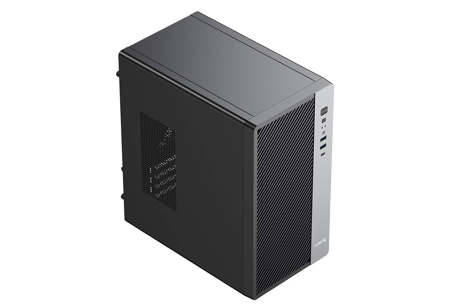 TURBOX CORE 250W PSU 1X TYPE-C + 1X USB 3.0 1X USB 2.0 KURUMSAL OFİS BİLGİSAYAR KASASI