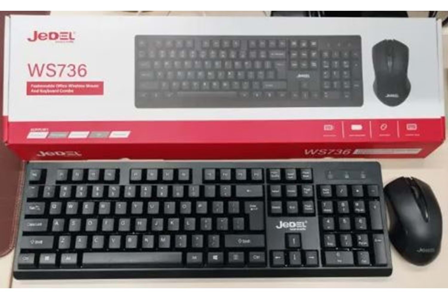 JEDEL WS736 KABLOSUZ KLAVYE MOUSE SET