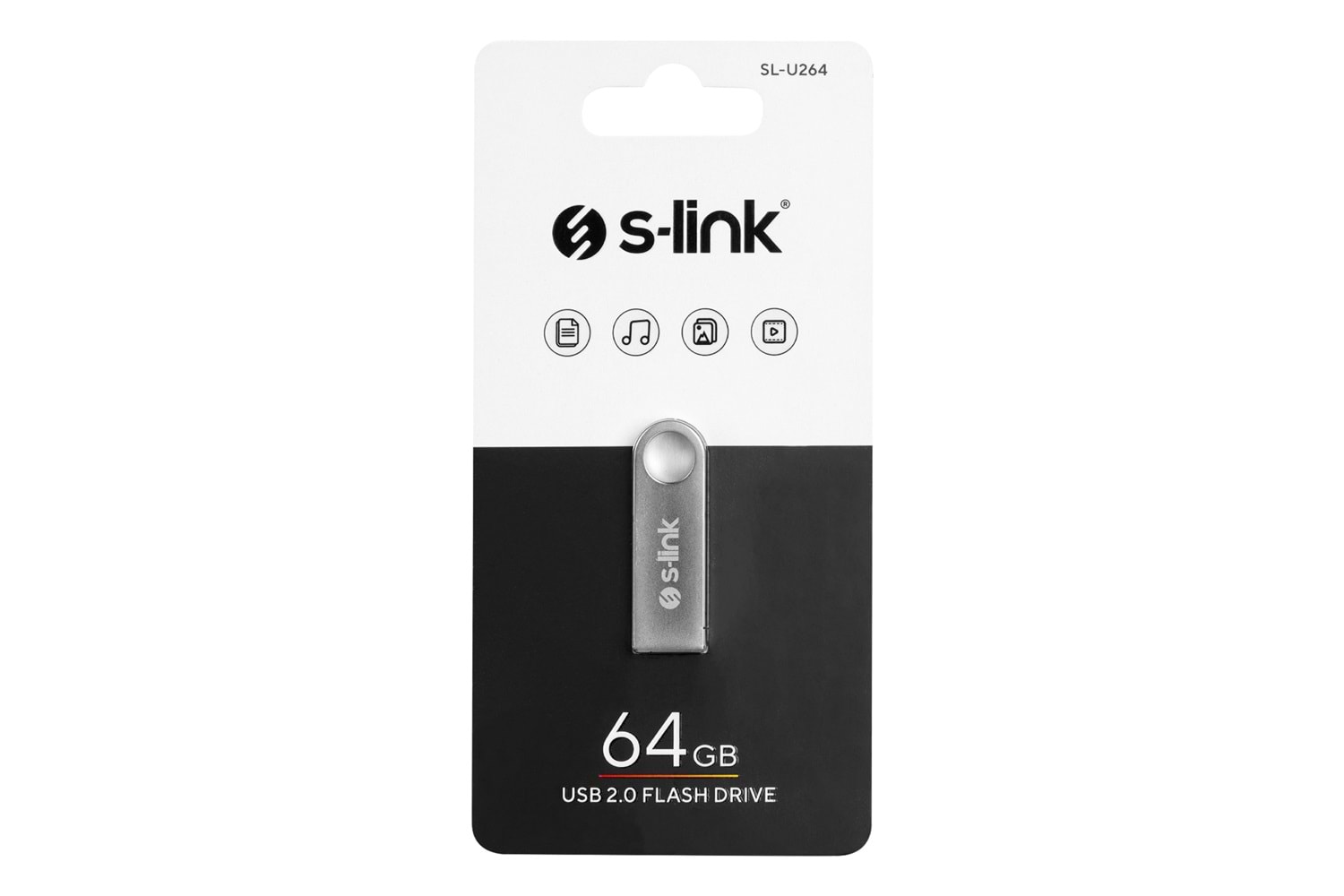 S-LİNK SL-U264 64 GB USB 2.0 FLASH BELLEK