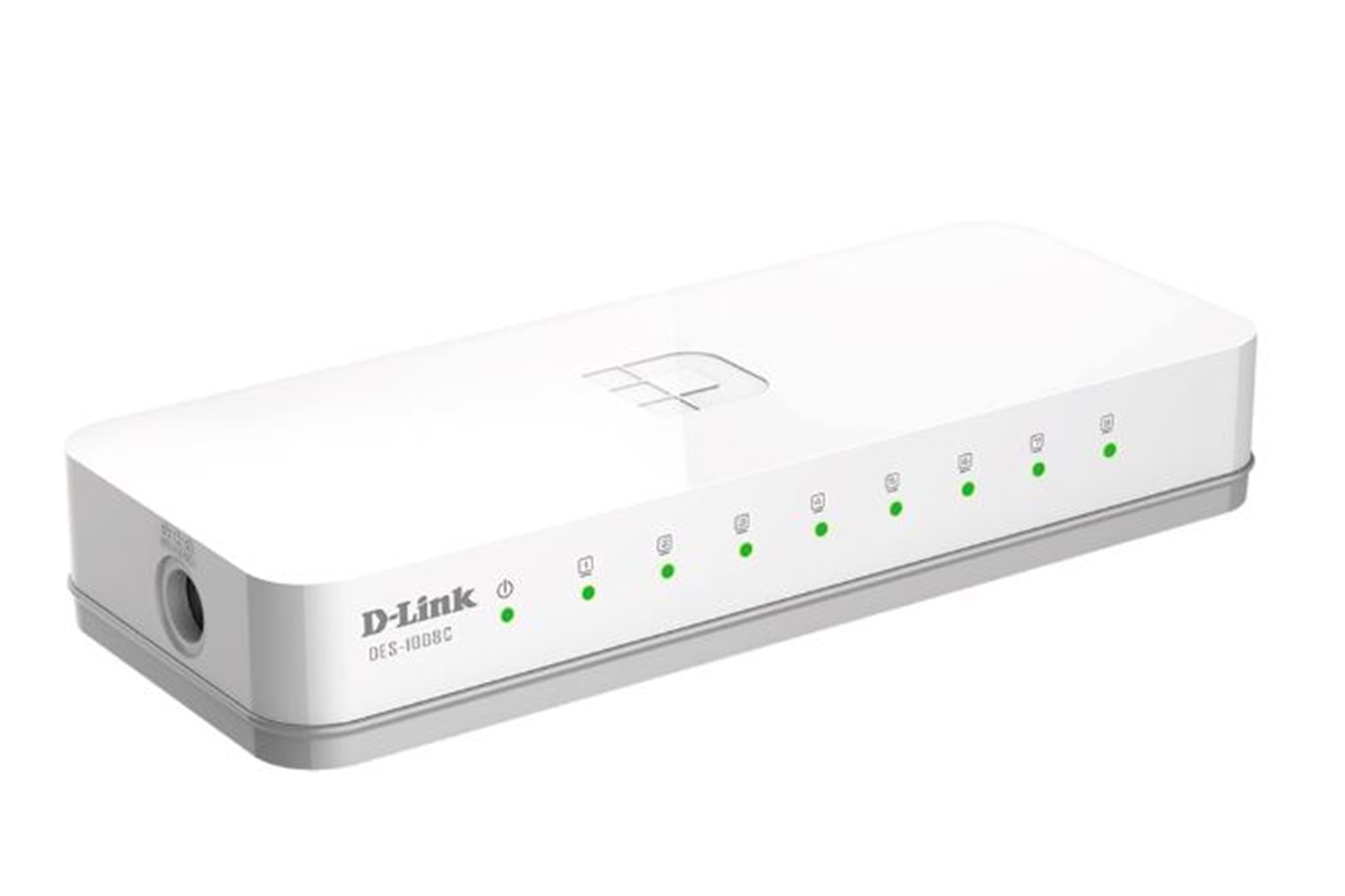 D-LINK DL-DES-1008C/E 8 PORT 10/100BASE-TYÖNETİLEMEYENSWITCH (PLASTİK KASA)