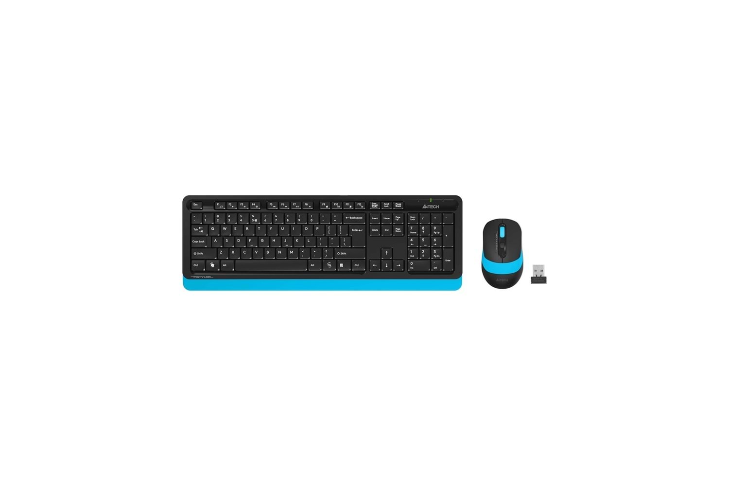 A4 TECH FG1010 Q MAVİ 2.4GHZ KABLOSUZ USB MULTIMEDIA KLAVYE+MOUSE SET