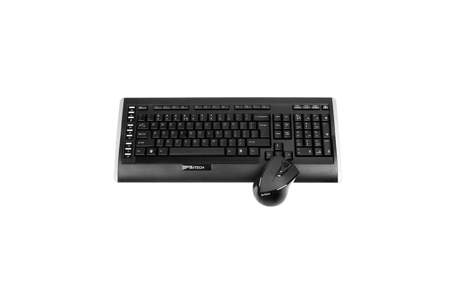 A4 TECH 9300F SİYAH Q 2.4GHZ KABLOSUZ USB MULTIMEDIA KLAVYE+MOUSE SET