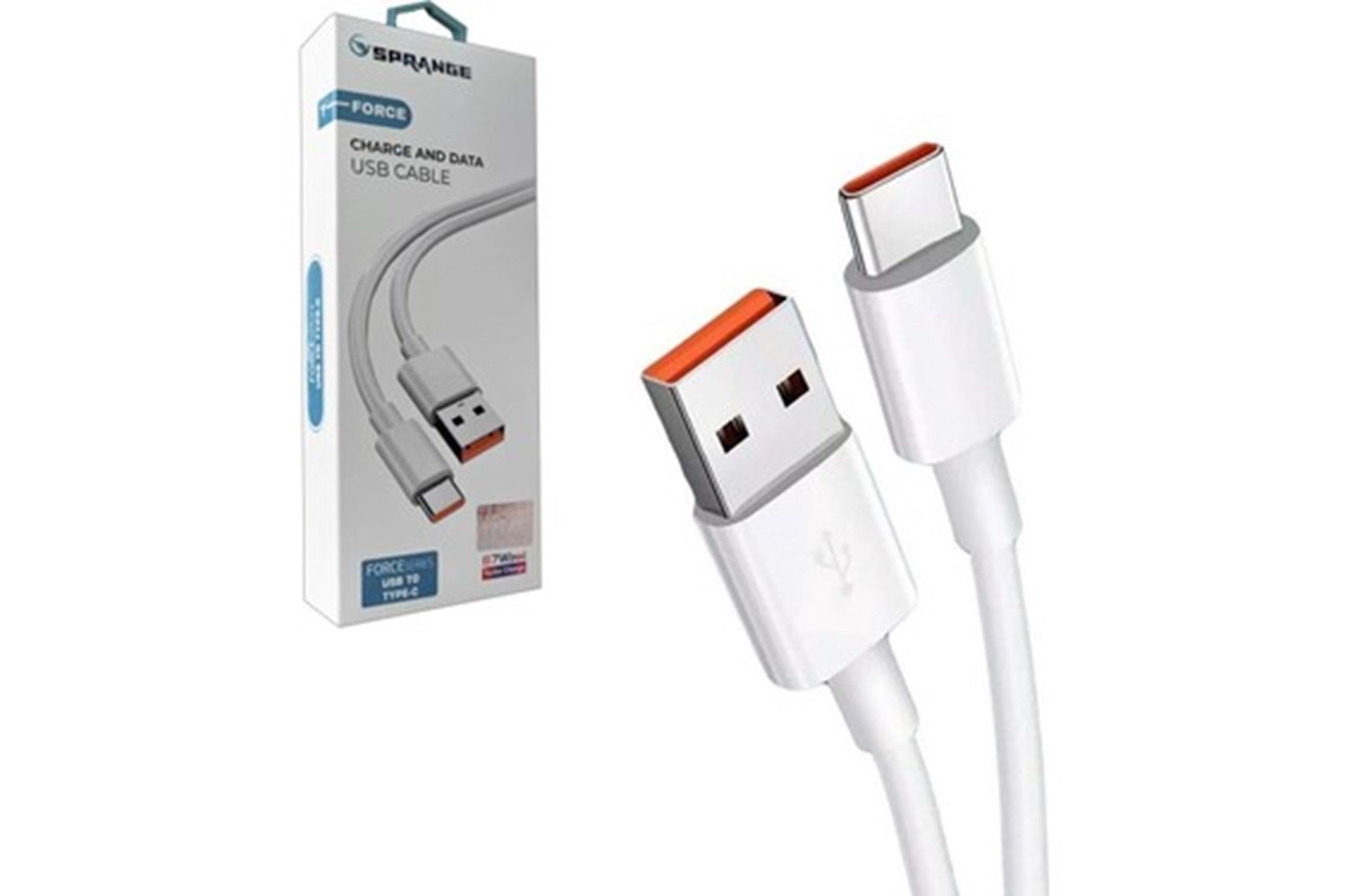 SPRANGE STFC T-Force 67W USB - TYPE-C Kablo 1Mt.