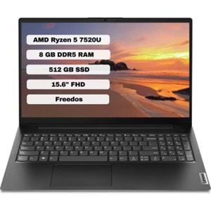 LENOVO RYZEN 5-7520U 8GB RAM 512GB SSD 15.6