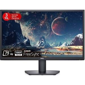 DELL 23.8'' 1920x1080 5MS 75Hz HDMI+VGA FREESYNC FHD VESA LED SIYAH