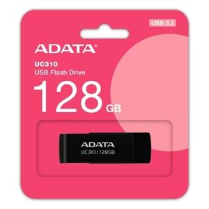 ADATA UC310 128GB USB 3.2 FLASH DİSK ( SİYAH)