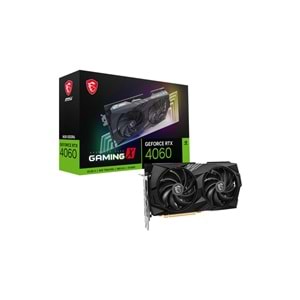 MSI GEFORCE RTX4060 8GB DDR6 128 BIT 3X DP / 1X HDMI PORT CIFT FANLI EKRAN KARTI