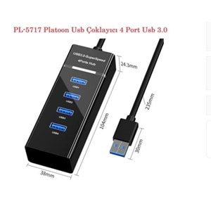 PL-5717 STANDART 4LÜ 3.0 USB HUB