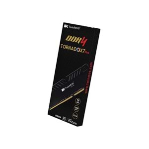 TWINMOS 16GB DDR4 3200MHz CL16 TornadoX7 PRO TMD416GB3200D16BKX7P SOĞUTUCULU PC RAM